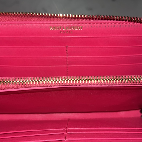 Pink Saint Laurent Continental Wallet 🌸 - Picture 8 of 9